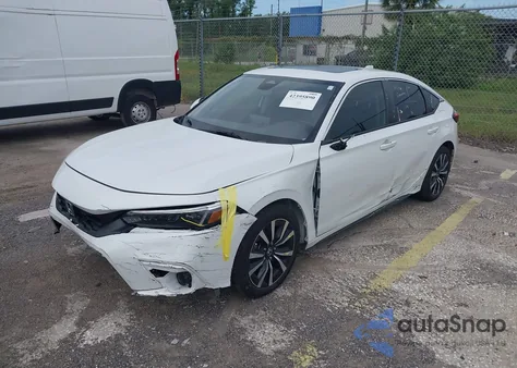 2023 Honda Civic Ex-L/Ex-L W/O Bsi из США, поврежденный, VIN 19XFL1H70PE014510